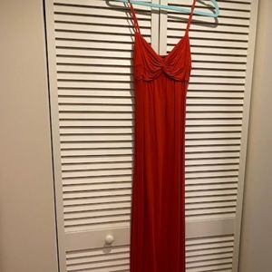 Red Maxi dress